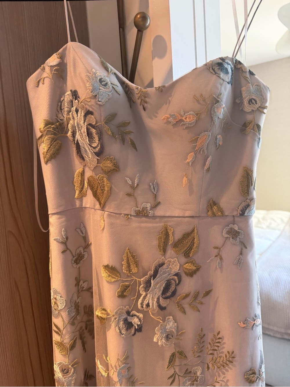 Jenny Yoo Drew enchanted floral embroidery